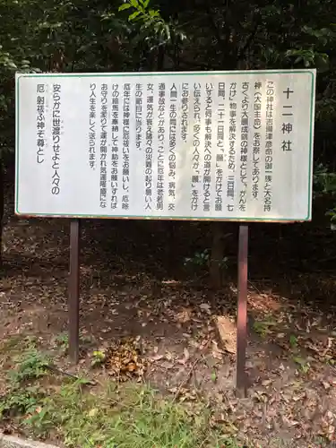 十二神社(広島県)