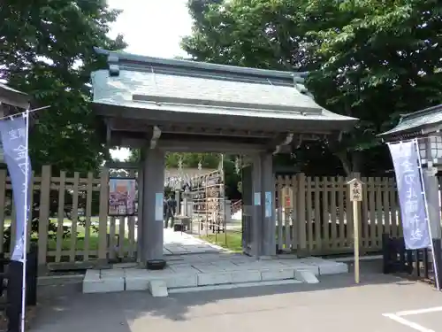 根室金刀比羅神社の山門・神門