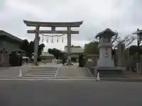 難波大社 生國魂神社の鳥居
