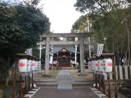 多奈波太神社の鳥居