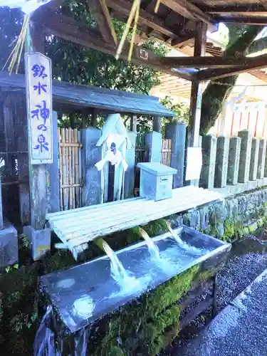 阿蘇神社の手水