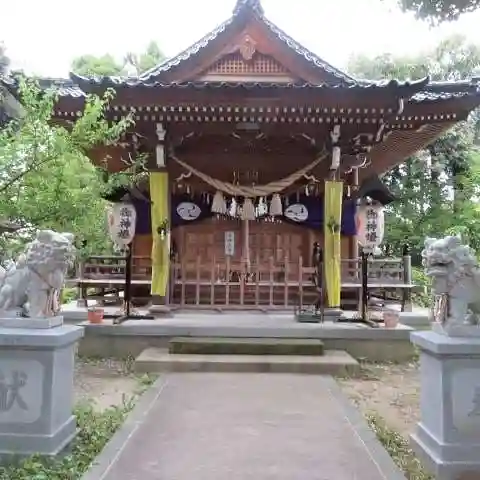 中川熊野神社の本殿