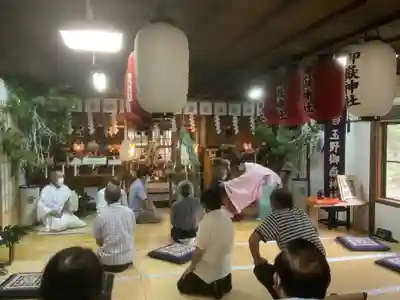 玉野御嶽神社の本殿・本堂