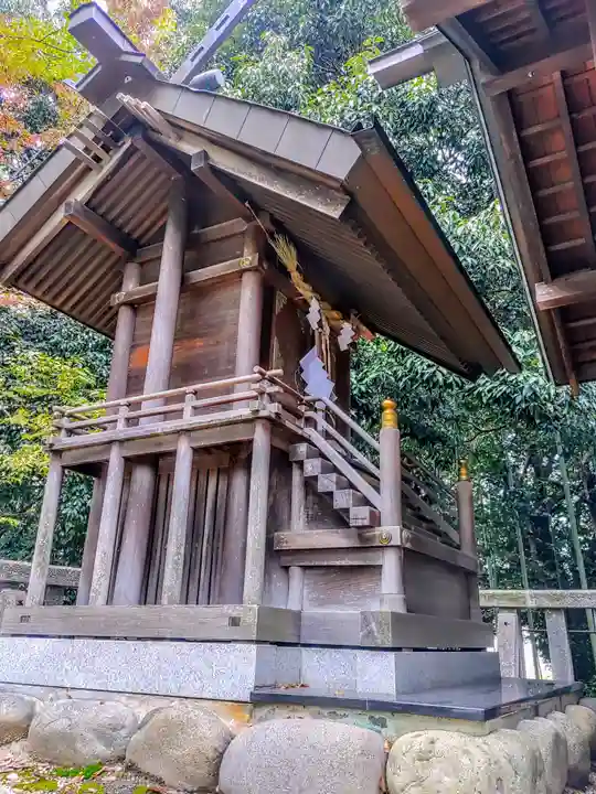 八劔社(赤池町)の本殿・本堂