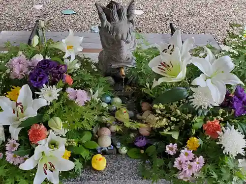 滑川神社 - 仕事と子どもの守り神の手水