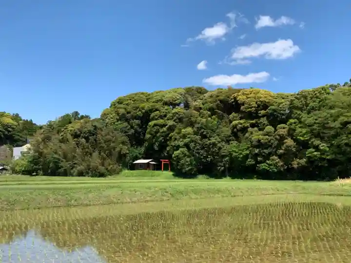 稲荷神社の周辺
