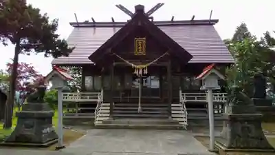 納内神社の本殿・本堂