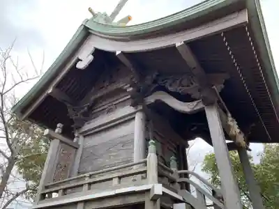 青木八坂神社の本殿・本堂