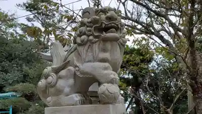 瀧口神社の狛犬