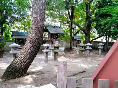 神明社（東松江神明社）の末社・摂社