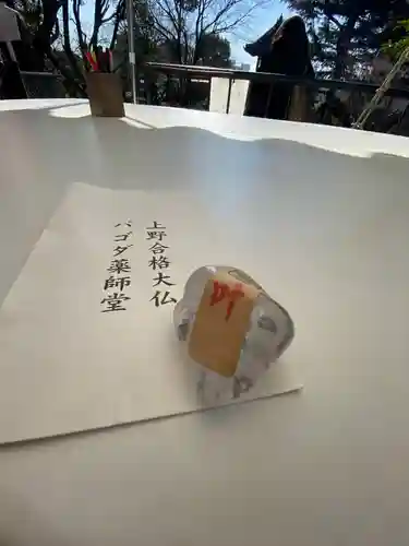 上野大佛の授与品その他