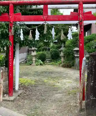 歓喜院の鳥居