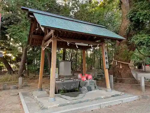 蒲神明宮の手水舎