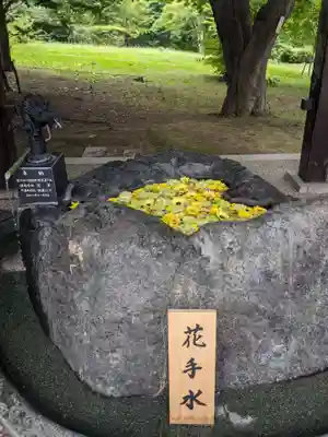 月寒神社の手水舎