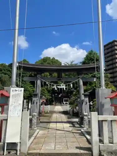 鹿島神社の鳥居