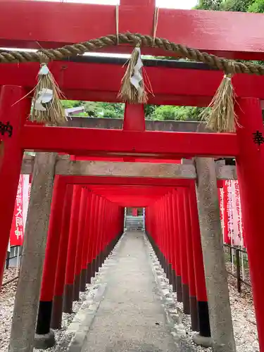 鵜森神社の鳥居