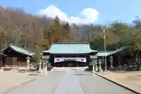 山梨縣護國神社の本殿・本堂