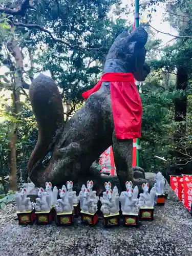 佐助稲荷神社の狛犬