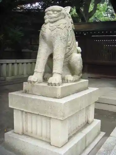 川口神社の狛犬