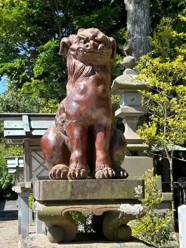 大洗磯前神社の狛犬