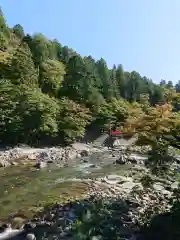 足助神社の景色