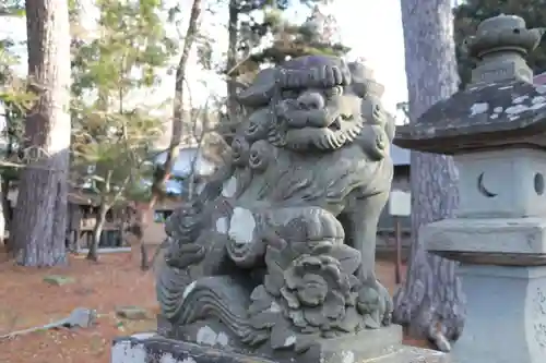 小平潟天満宮の狛犬