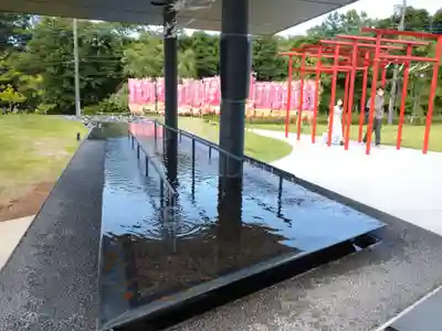 武蔵野坐令和神社の手水舎