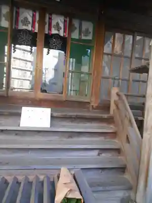 諏訪神社の本殿・本堂