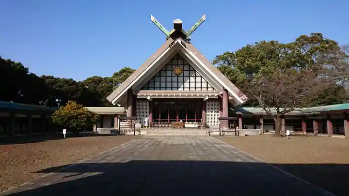千葉縣護國神社の本殿・本堂