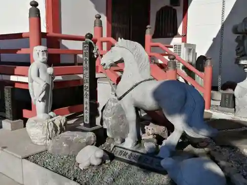 旦照山馬頭院観音寺の狛犬