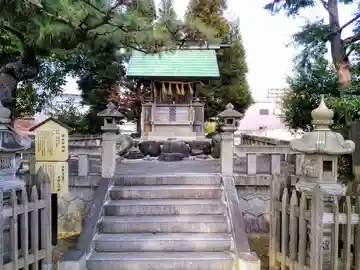 新林神明社の本殿・本堂