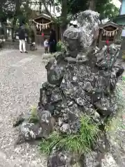 菊田神社の狛犬