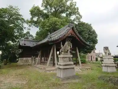 神明社(長野)の狛犬
