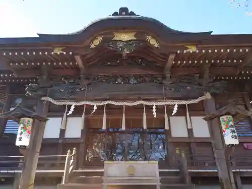 山名八幡宮の本殿