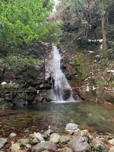 白水龍神の景色