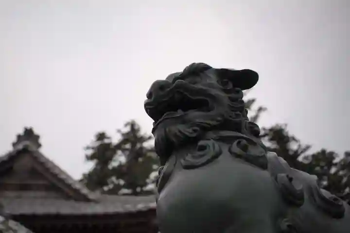 鬼鎮神社の狛犬
