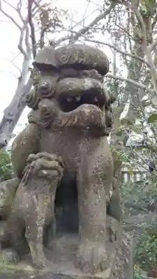 蘇我比咩神社の狛犬
