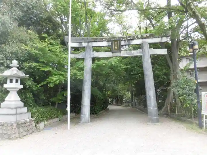 伊和志津神社の鳥居