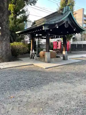 麻布氷川神社の手水舎