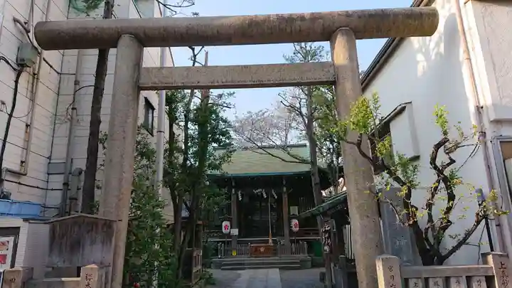櫻木神社の鳥居