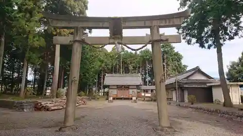 大領神社の鳥居