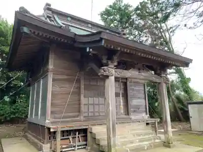 諏訪神社の本殿・本堂