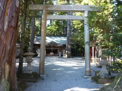 御杖神社の鳥居