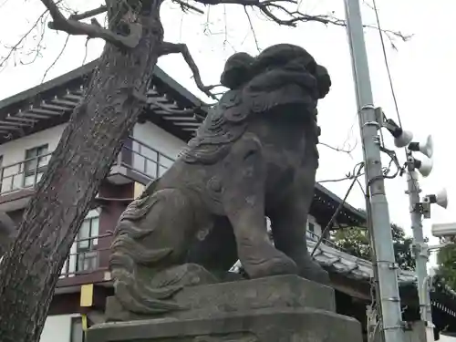 羽田神社の狛犬