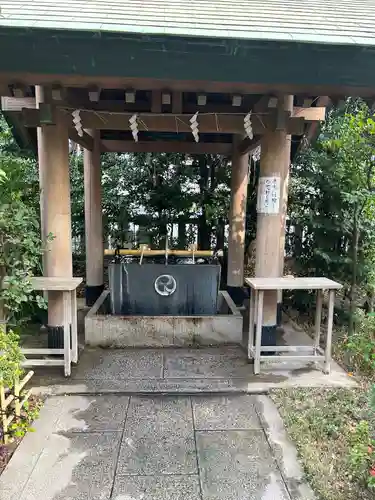 芝大神宮の手水