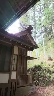 青渭神社里宮の本殿・本堂
