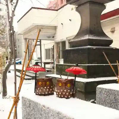 彌彦神社　(伊夜日子神社)の像