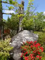 誉田八幡宮の庭園