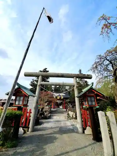 大鏑矢神社の鳥居