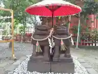 被官稲荷神社の狛犬